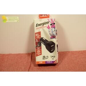 Energizer Car Accessory 3 Port Power Delivery Car Charger